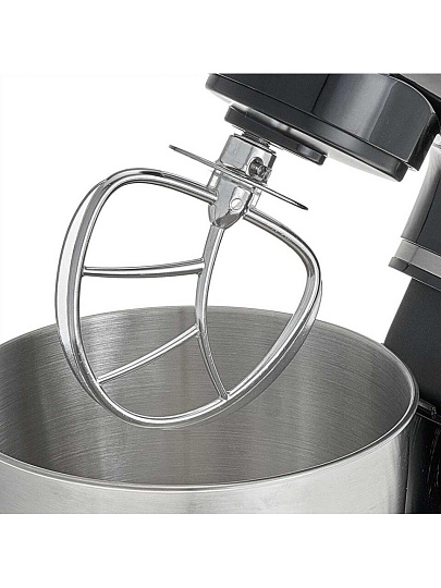 Миксер планетарный, Аксинья, КС-407, 1200 Вт, 5 л, 6 скор, чер