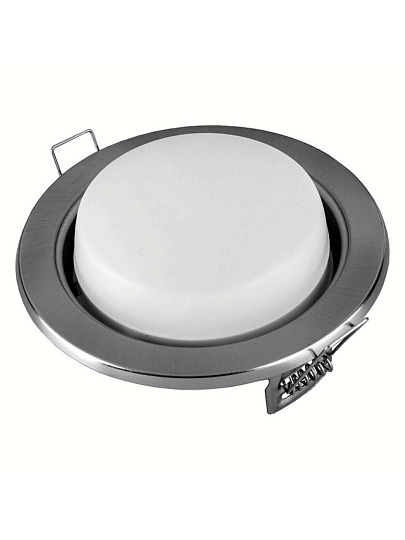 Светильник встраиваемый светодиодный, General Lighting Systems, 50 Вт, GX53, IP20, 10.8х10.8х3.8 см, темно-серый, 432000