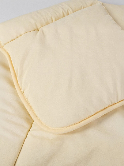 Одеяло 2-спальное, 172х205 см, Овечья шерсть, 250 г/м2, всесезонное, чехол 100% полиэстер, кант, Майская ночь