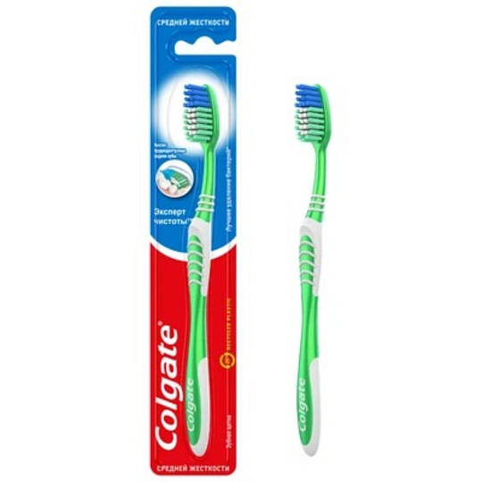 Зубная щетка Colgate, Экстра чистота, средней жесткости, в ассортименте