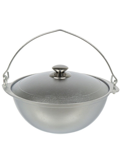 Котелок походный алюминий литой, 4.5 л, Kukmara, КП45
