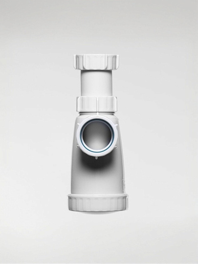Сифон для мойки, трубный, 1 1/2", полипропилен, 40 мм, Инкопласт, BS1100