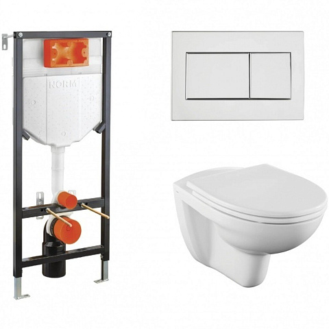 Инсталляция с унитазом Vitra Norm Fit (4в1)