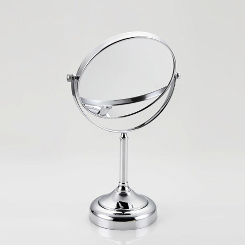 Зеркало настольное, на подставке, круглое, с увеличением, 6", Frap, F6206