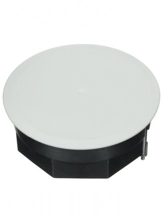 Коробка распаячная, скрытая, диаметр 103х50 мм, TDM Electric, с крышкой, металлические лапки, IP20, SQ1403-0007