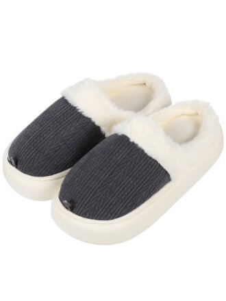 Тапки для женщин, синие, р. 40-41, закрытые, вязаные, A210053