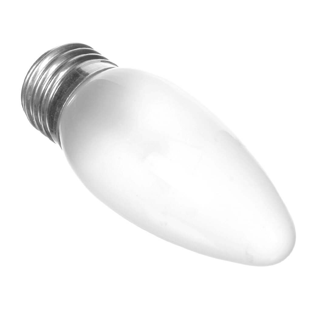Лампа накаливания General Electric Свеча GE 60C1/F/E27, 40 Вт, E27, матовая