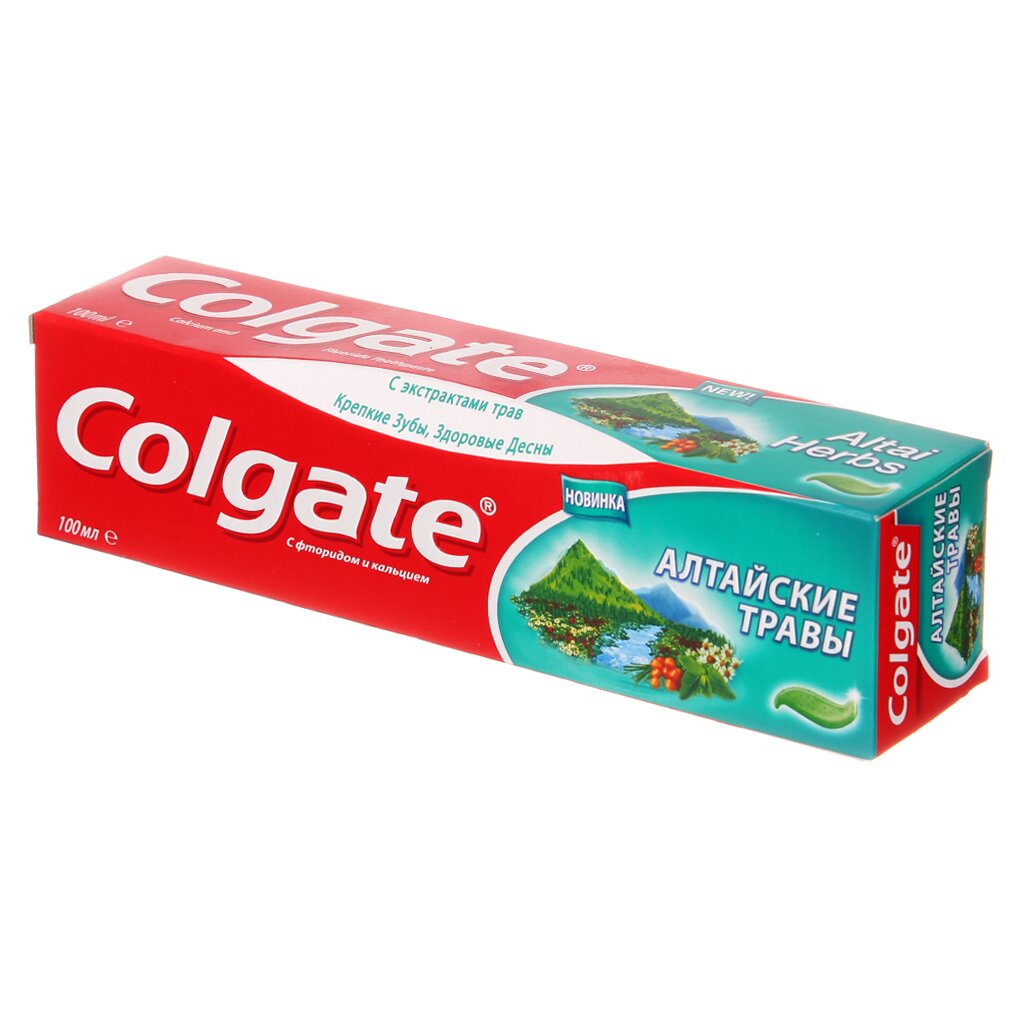 Зубная паста Colgate, Алтайские травы, 100 мл