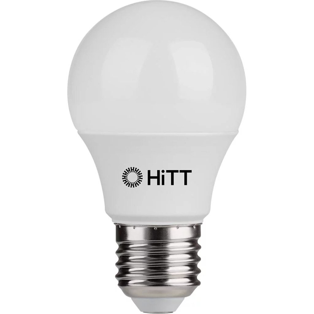 Лампа светодиодная E27, 27 Вт, 270 Вт, 230 В, груша, 6500 К, свет холодный белый, HiTT, HiTT-PL-A60 лампа светодиодная e27 55 вт 550 вт 230 в 6500 к свет холодный белый hitt hitt hpl высокомощный