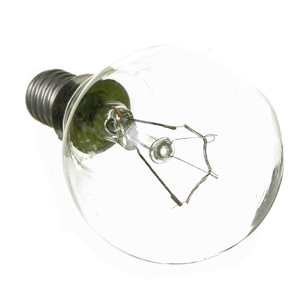Лампа накаливания E14, 60 Вт, шар, Р45, прозрачная, Favor, ДШ 230-60
