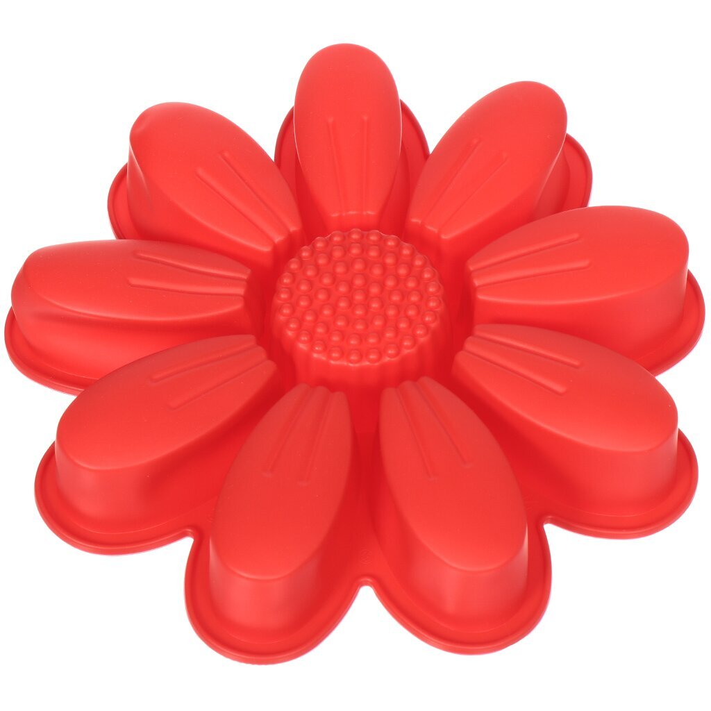 Форма для выпечки силиконовая Цветок №1 KT-S-324, 26.5х4.5 см