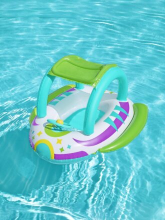 Игрушка для плавания 112х107 см, Bestway, Лодка Космический корабль, 34149, от 3 лет