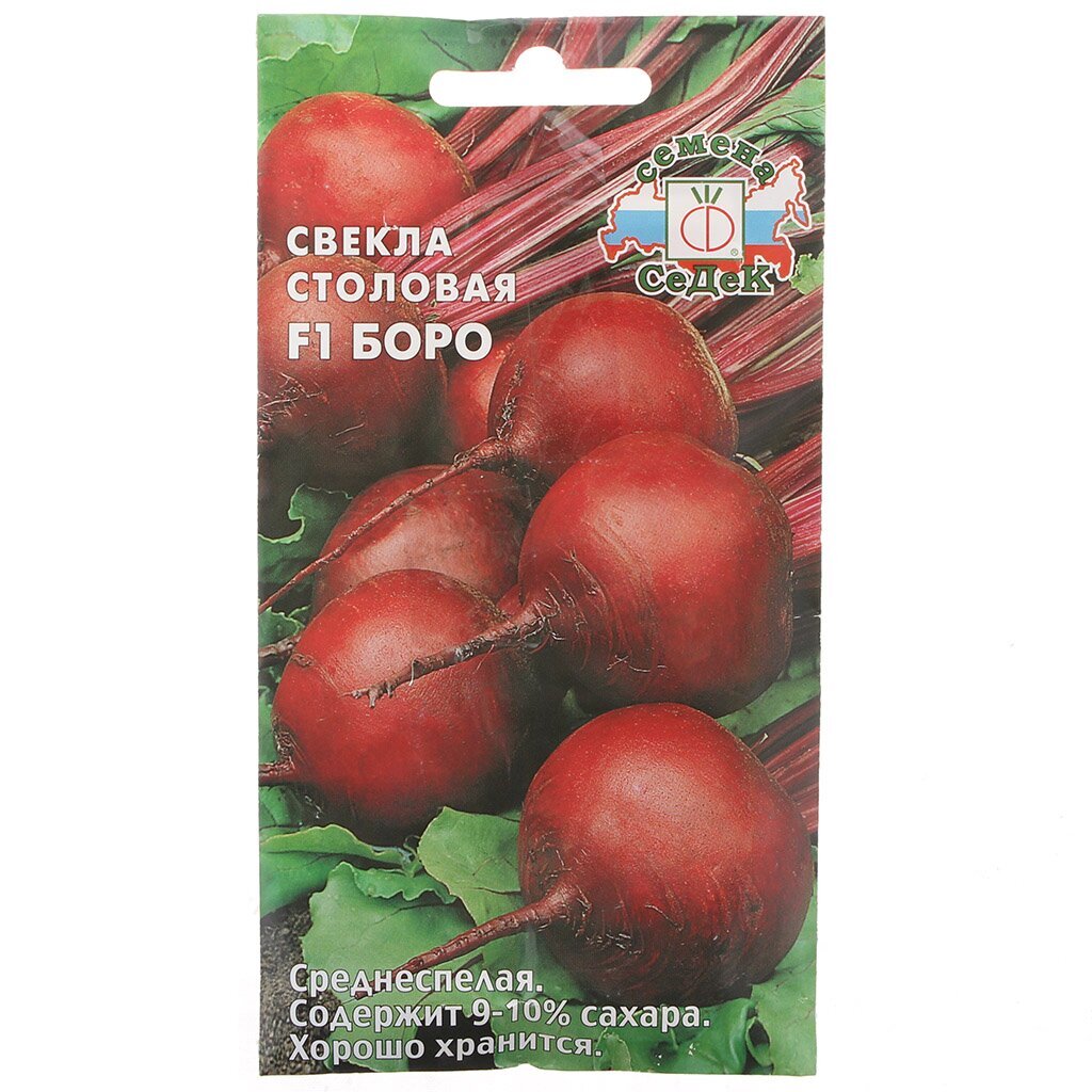 Семена Свекла, Бордо, цветная упаковка, Седек