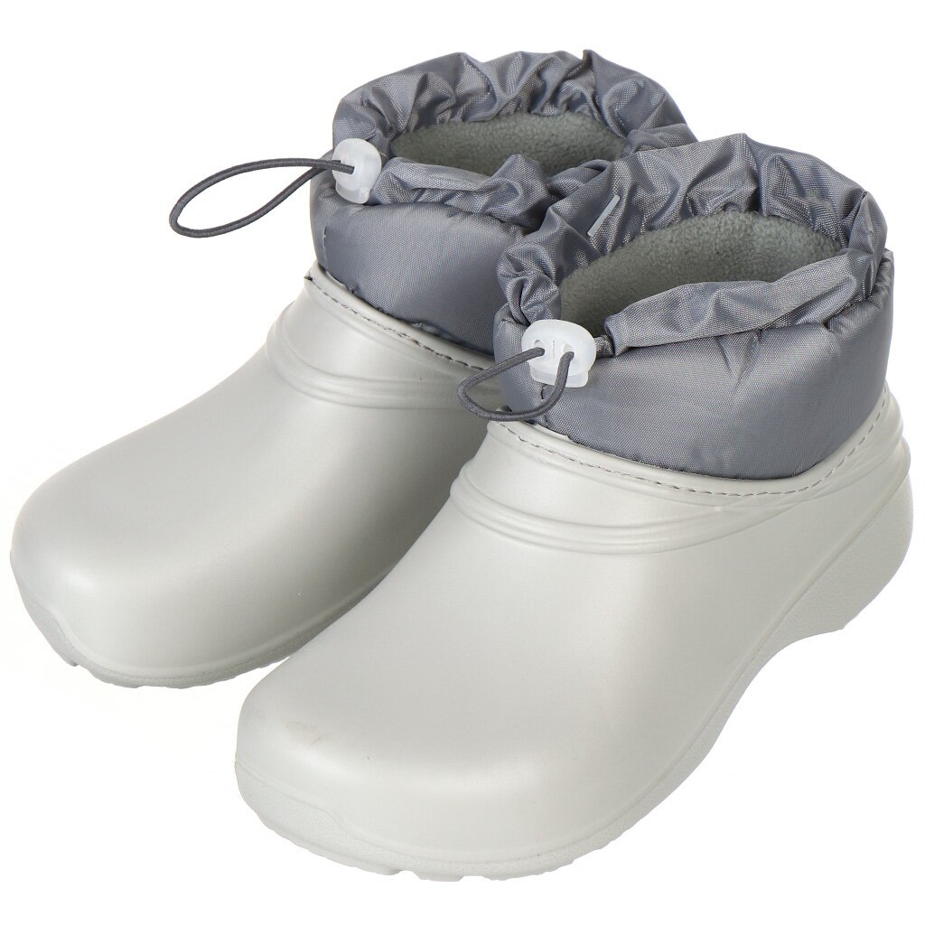 Ботинки для женщин, ЭВА, дымчато-серый, сталь, р. 40, утепленные, Коро, БЖ-415 ботинки для женщин эва дымчато серый сталь р 37 утепленные коро бж 415