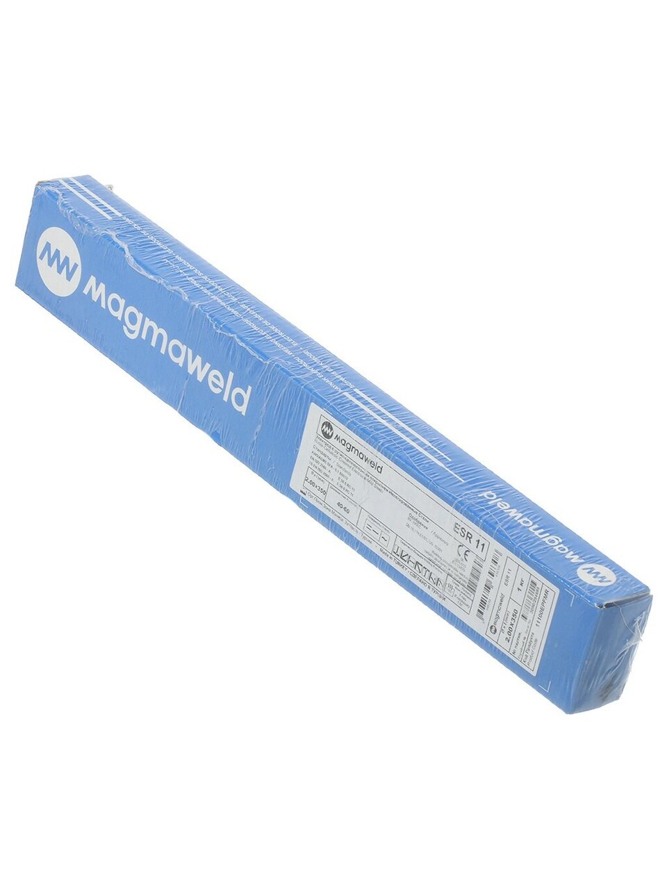 Электроды Magmaweld, ESR 11, 2х350 мм, 1 кг, картонная коробка, рутил-целлюлозные, аналог АНО36, MP3, OK46