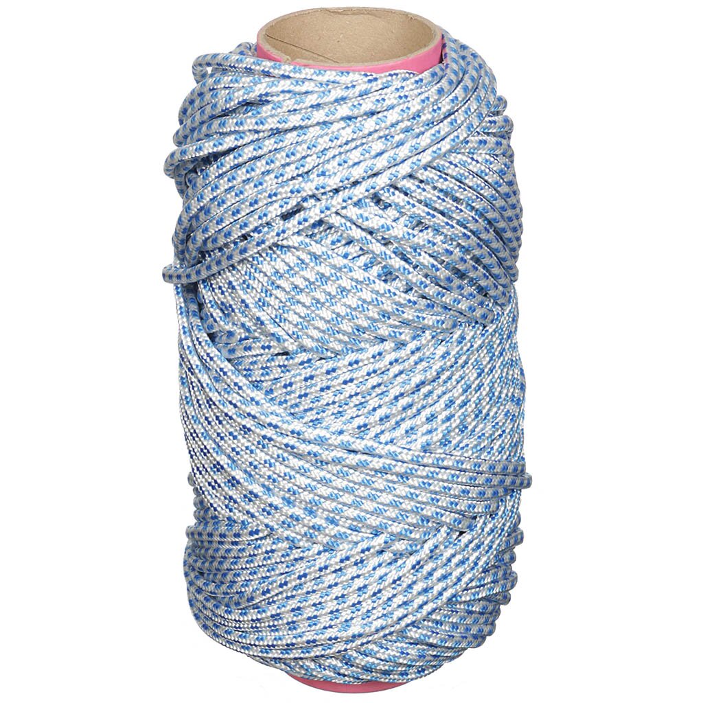 Шнур диаметр 6 мм, с сердечником плетенный, 6В 810, 15с017, 100 м плетенный универсальный шнур веревка ооо тпк сигма