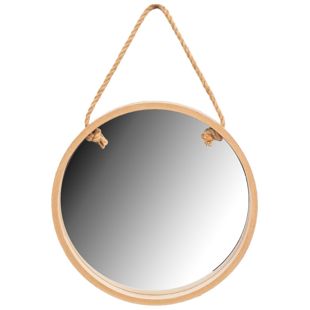 Зеркало настенное, 30 см, МДФ, круглое, Y6-10518 clarette зеркало косметическое круглое большое ccz 094