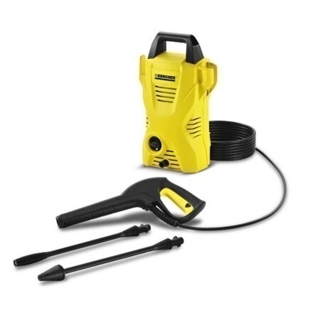 Мойка высокого давления Karcher, K2 Compact, 1.673-121.0, 1.4 кВт, 110 бар, 360 л/ч, 2 насадки