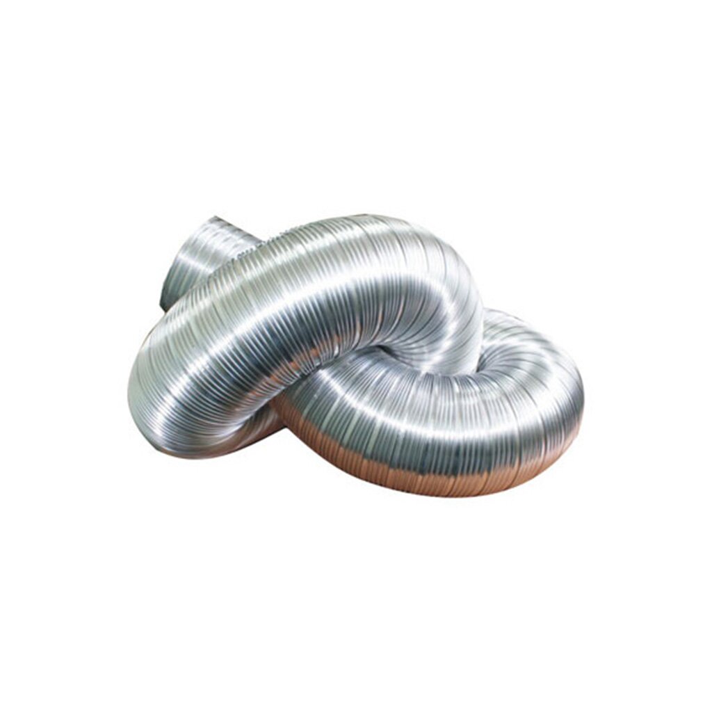 Воздуховод вентиляционый алюминий, диаметр 150 мм, гофрированный, 1.5 м, Event воздуховод гофрированный космовент d 90 мм раздвижной до 1 5 м алюминий 80 мкм