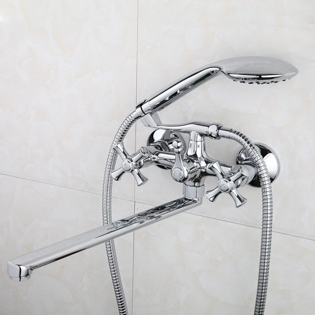 Смеситель для ванны, Gappo, с кран-буксой, G2242 кран водоразборный 1 2 со штуцером gappo