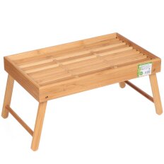 Столик для завтрака бамбук, 40х25х4.5 см, прямоугольный, G16-X074