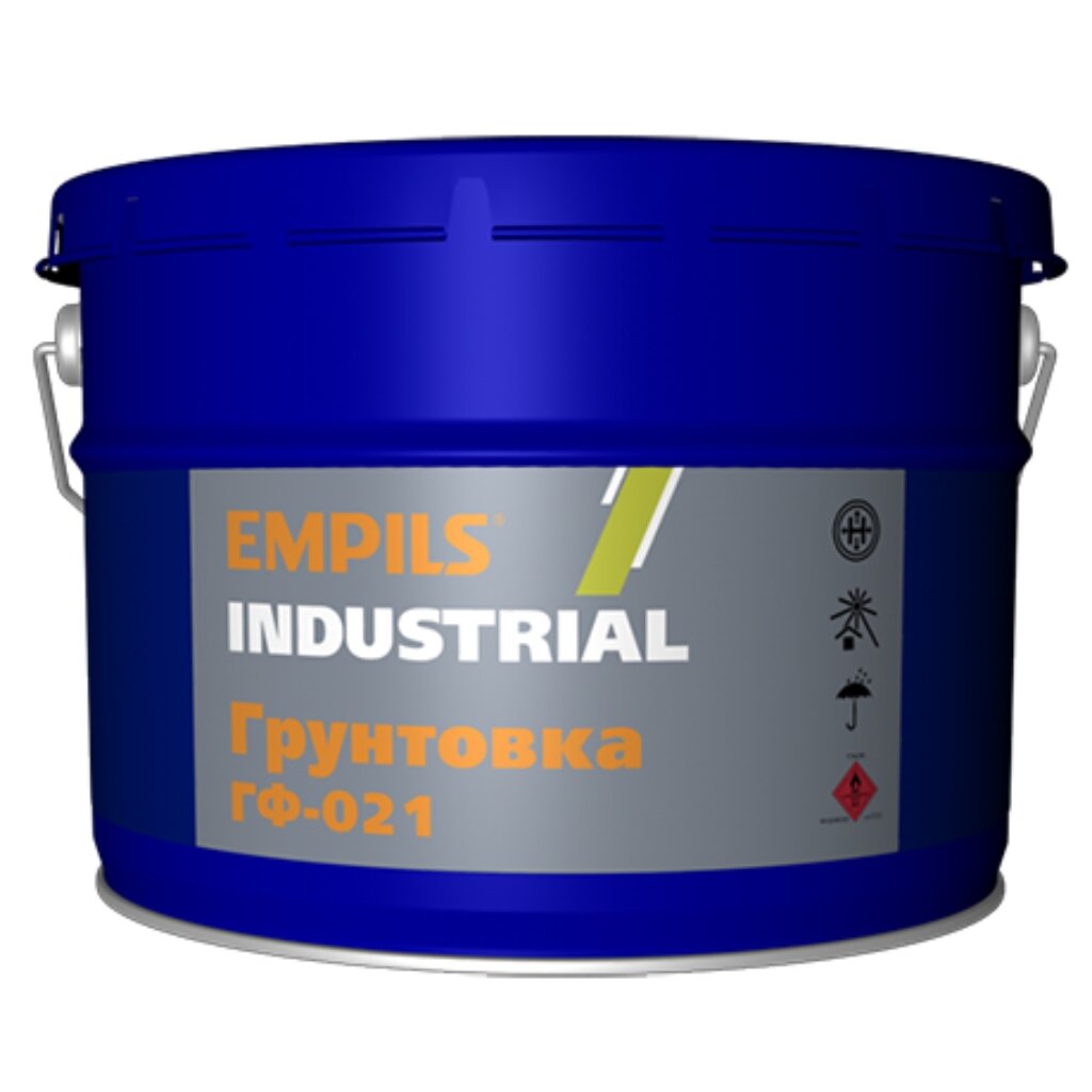 Грунтовка алкидная Empils Пром ГФ-021 красно-коричневая 20 кг industrial 4990₽