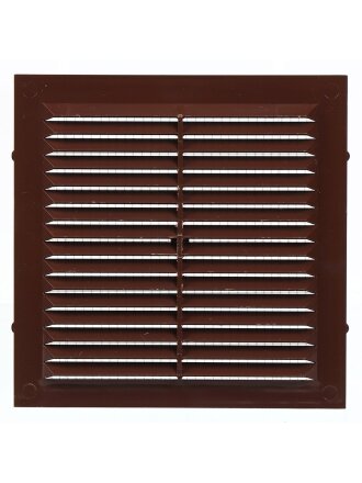 Решетка вентиляционная с сеткой, коричневая, Event, 1515С