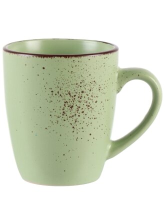 Кружка керамика, 350 мл, OH!SPLASH, Domenik, DMD175, зеленая