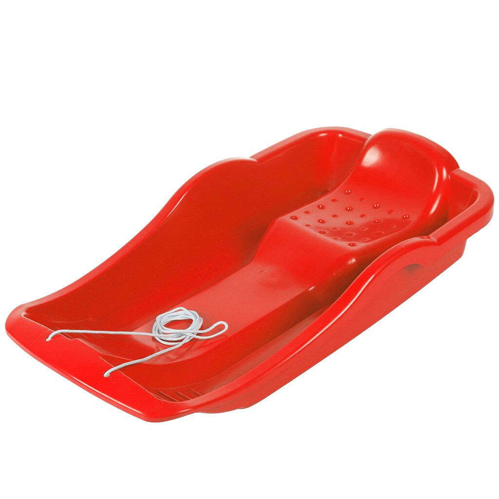 Санки-ледянки пластик, 41х81 см, красные, Стандарт Пластик Групп влажный корм для собак мамонт стандарт говядина сердце и лёгкое 0 97 кг