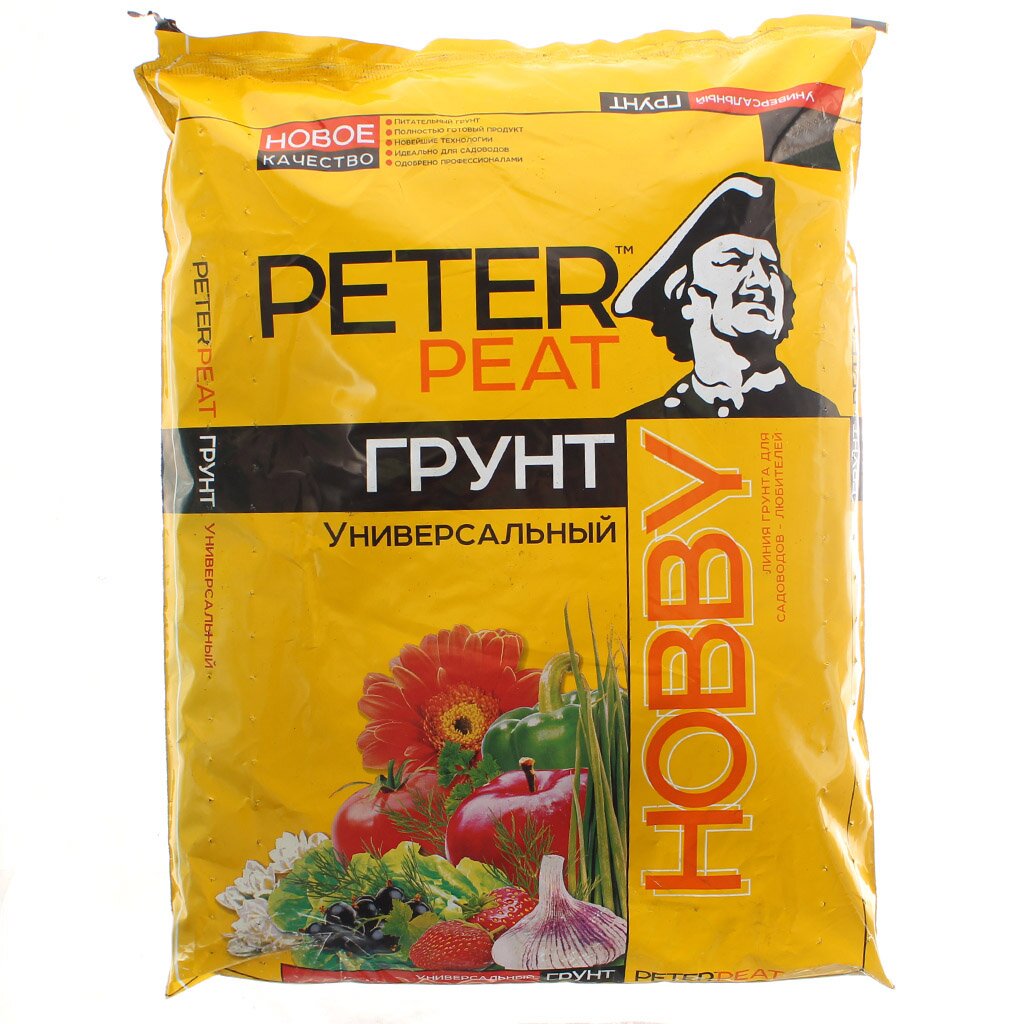 Грунт Hobby, универсальный, 10 л, Peter Peat the peter principle