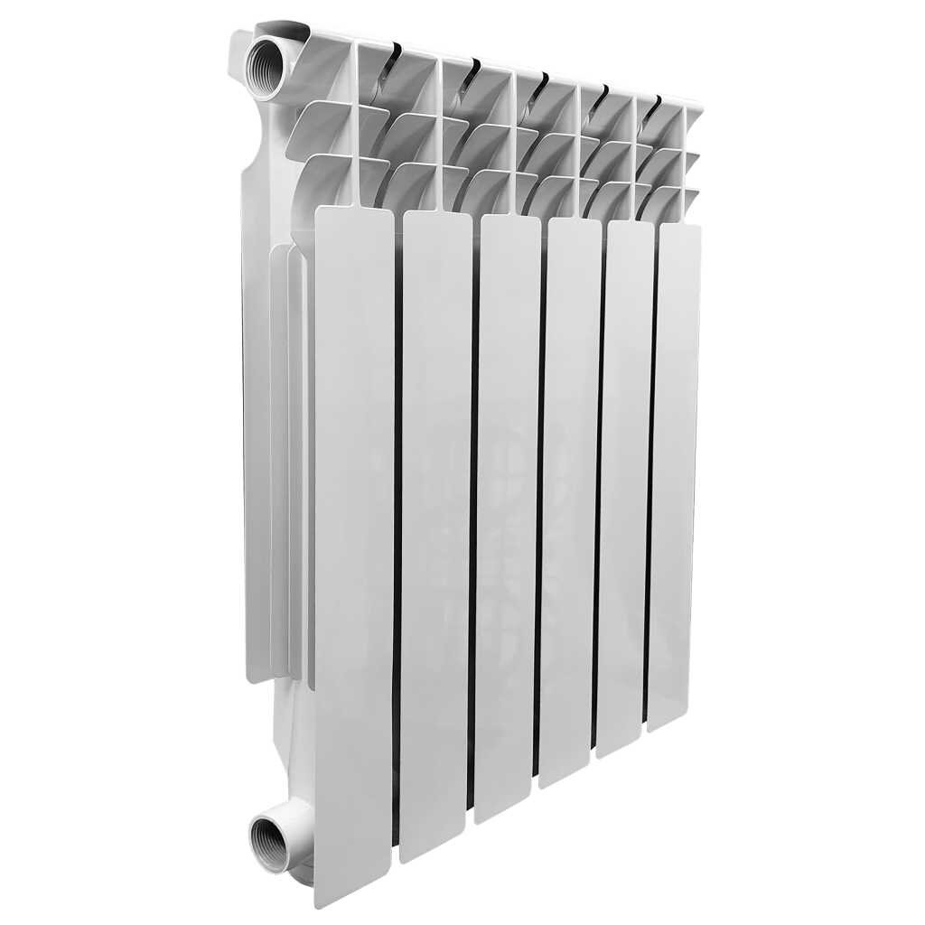Радиатор алюминий, 500х80 мм, Valfex, Base, 6 секций, CO-BB500E/6 L радиатор чугун 500х80 мм valfex cast iron 10 секций