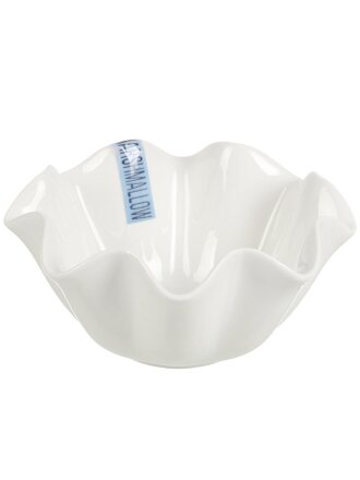 Салатник фарфор, фигурный, 16.5х7.5 см, 0.5 л, Маршмеллоу, Nouvelle Home, 0530156