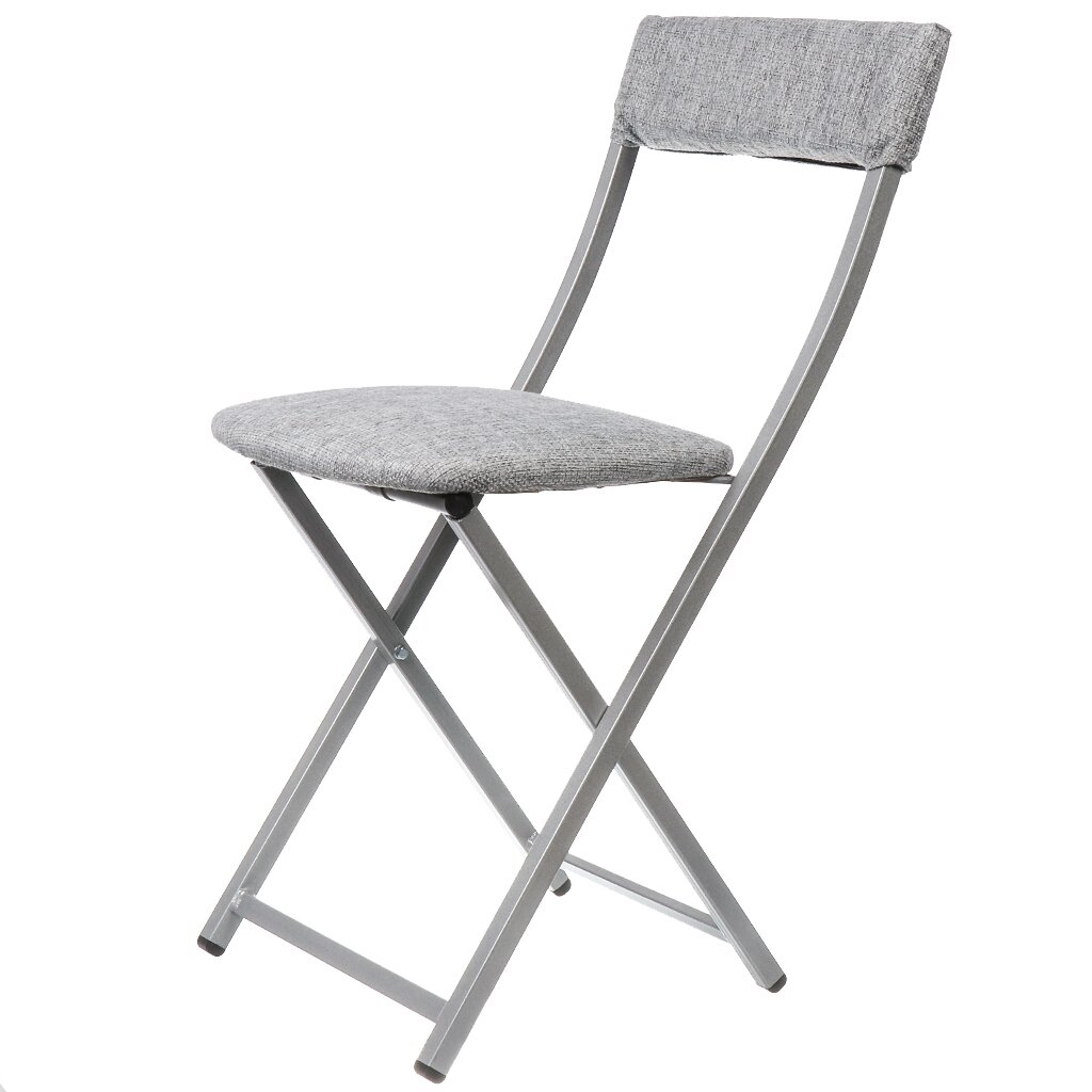 Стул 405х515х780 мм, серый, сиденье квадратное, рогожка, Модуль стул стул solar мятный рогожка