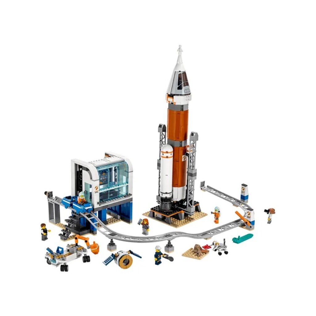 Конструктор Lego, City, Ракета для запуска в далекий космос, 7-9 лет, 837  деталей, + пульт управления запуском, 60228 - купить оптом со складов в  Москве и Воронеже - оптовая база Спектр