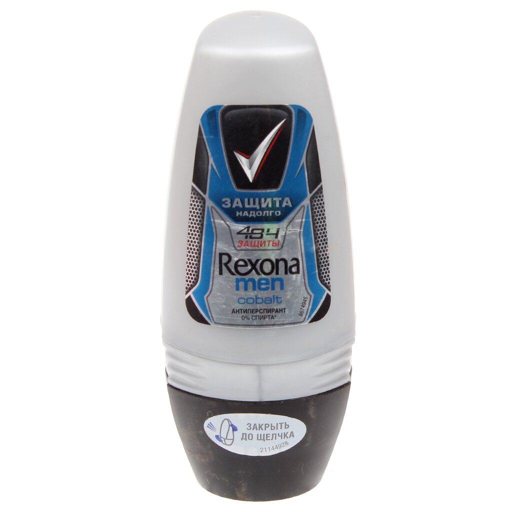 Дезодорант Rexona, Cobalt, для мужчин, ролик, 50 мл