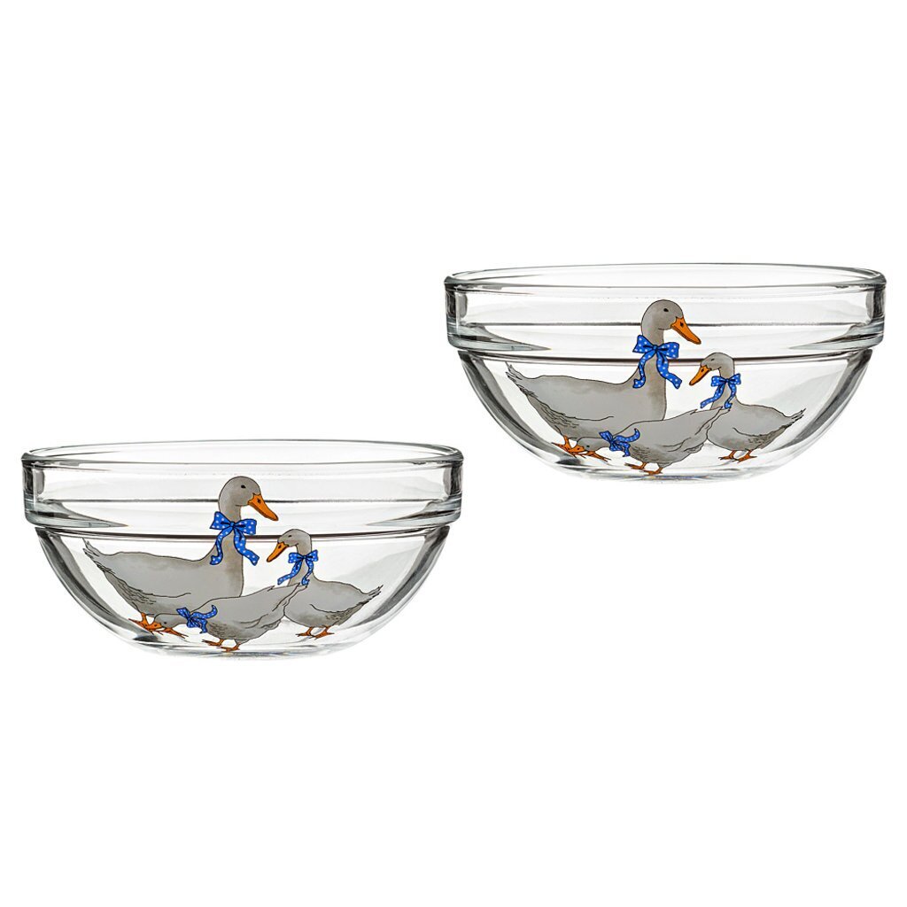 Набор салатников из 2 шт &amp;quot;Гуси&amp;quot; диаметр=14 см, 484-311