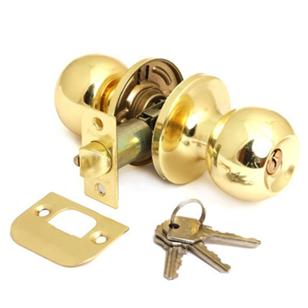 Защелка Avers, 6072-01-G, ключ/фиксатор, золото, сталь золотой ключ