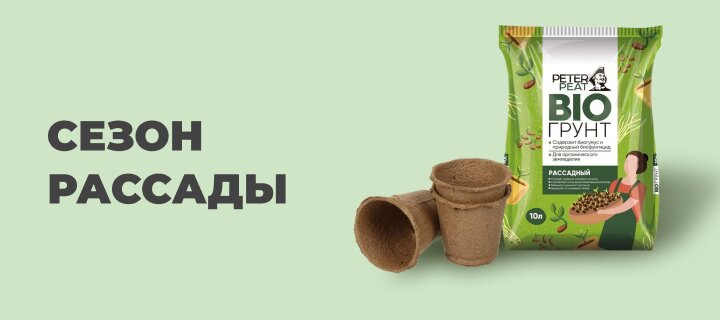 Сезон рассады со скидкой -15%