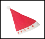 Карнавальный головной убор Сноубум Шапка Дед Мороз с мигающими звездами 390057