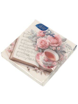 Салфетки Pero, Grand Deluxe Ноктюрн, 20 шт, 3 слоя, 33х33 см, 3941