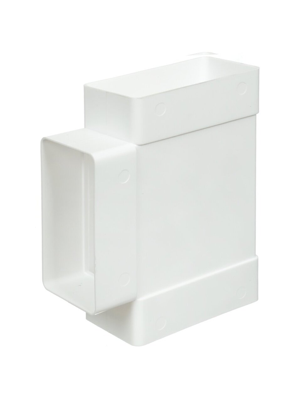 Тройник вентиляционный пластик, 55х110 мм, Event, 55110 ТПП