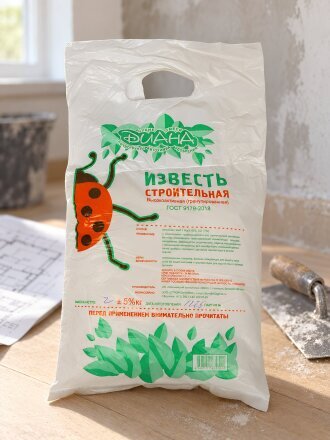 Известь гранулированная, 2 кг, Диана