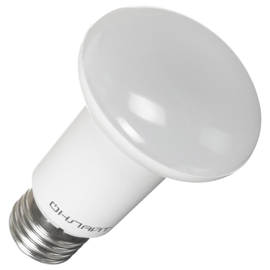 Лампа светодиодная E27, 8 Вт, 60 Вт, рефлектор, 2700 К, свет теплый белый, Онлайт лампа светодиодная e14 6 вт 60 вт шар 2700 к свет теплый белый онлайт