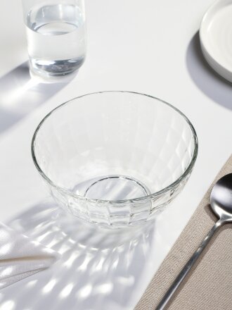 Салатник стекло, круглый, 16х8 см, Монарх, ОСЗ, 09С1448