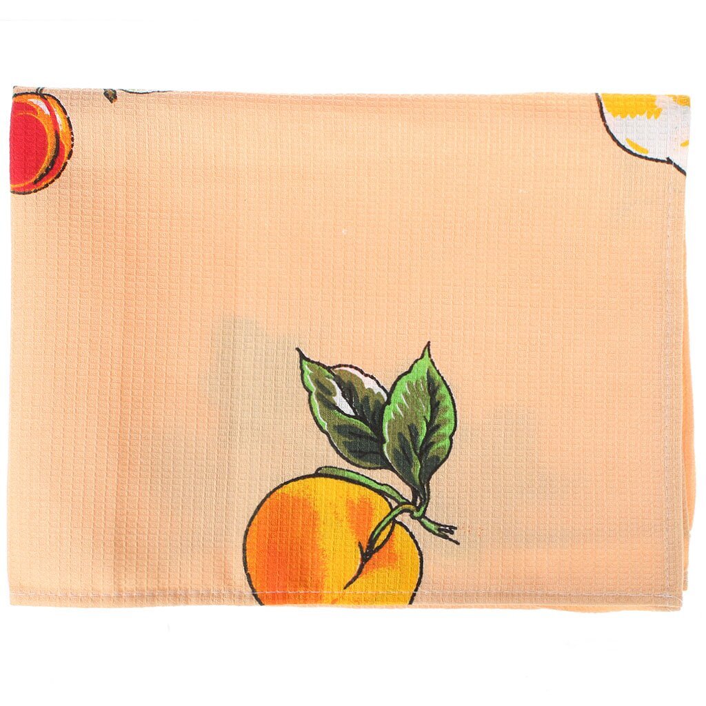 Полотенце из ткани х/б вафельной Дары августа 45-60 см, рис. 1118/2