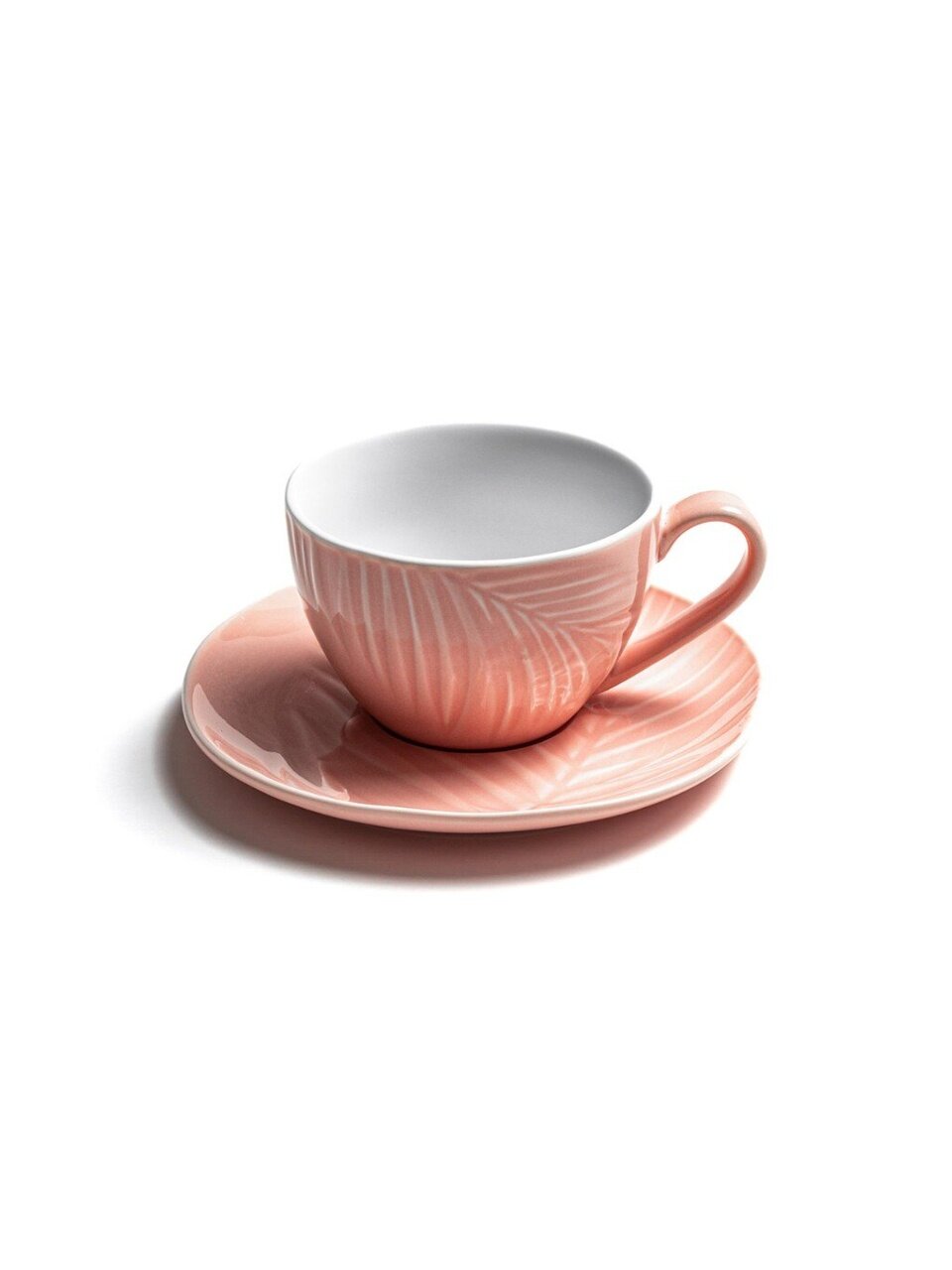 Чайная пара фарфор, 2 предмета, на 1 персону, 250 мл, Bali, 61410133, подарочная упаковка, розовая