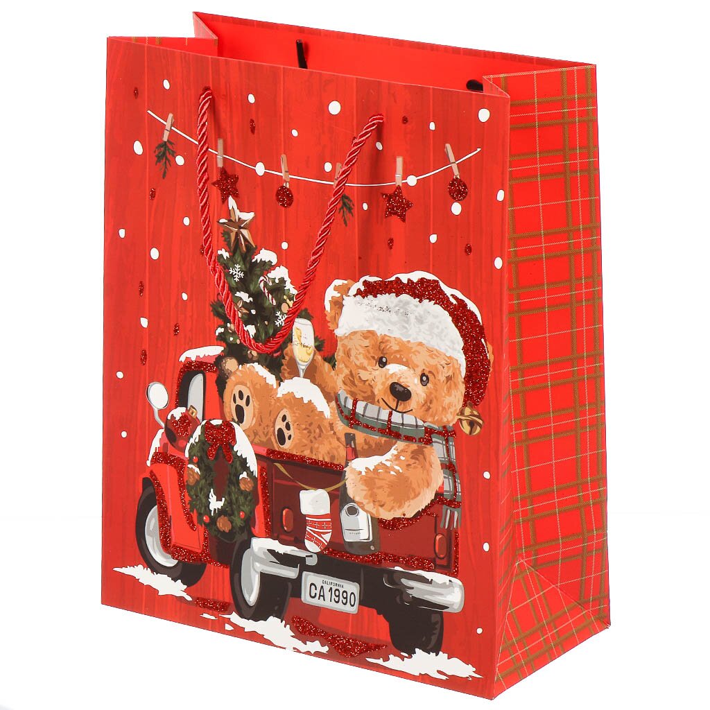 Пакет подарочный бумага, 32х26х12 см, Y4-7481 конфеты детский сувенир 207г пакет славянка