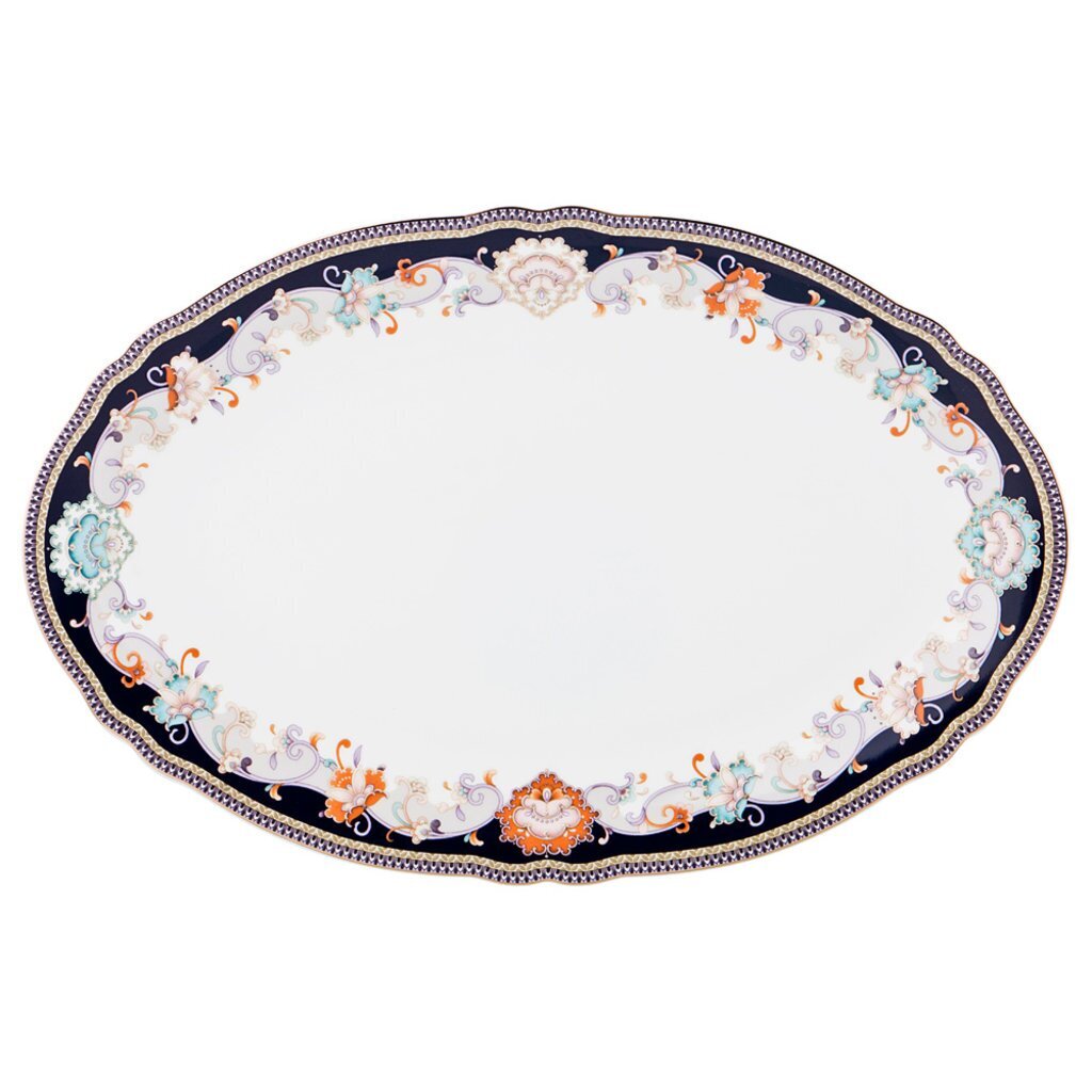 Блюдо овальное люция, длина: 35,5 см. ширина:23,5 см, 264-888