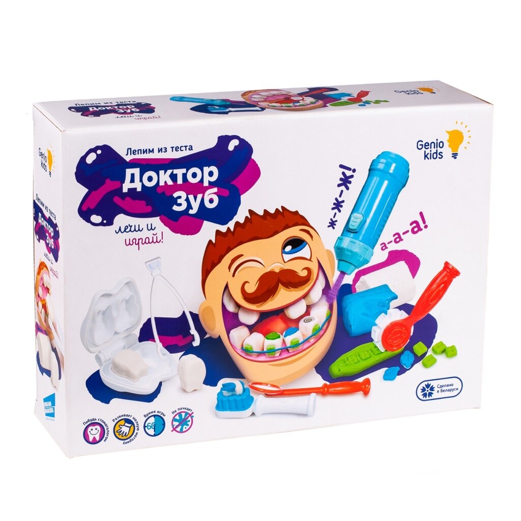 Игровой набор Genio Kids, Доктор Зуб, TA1041