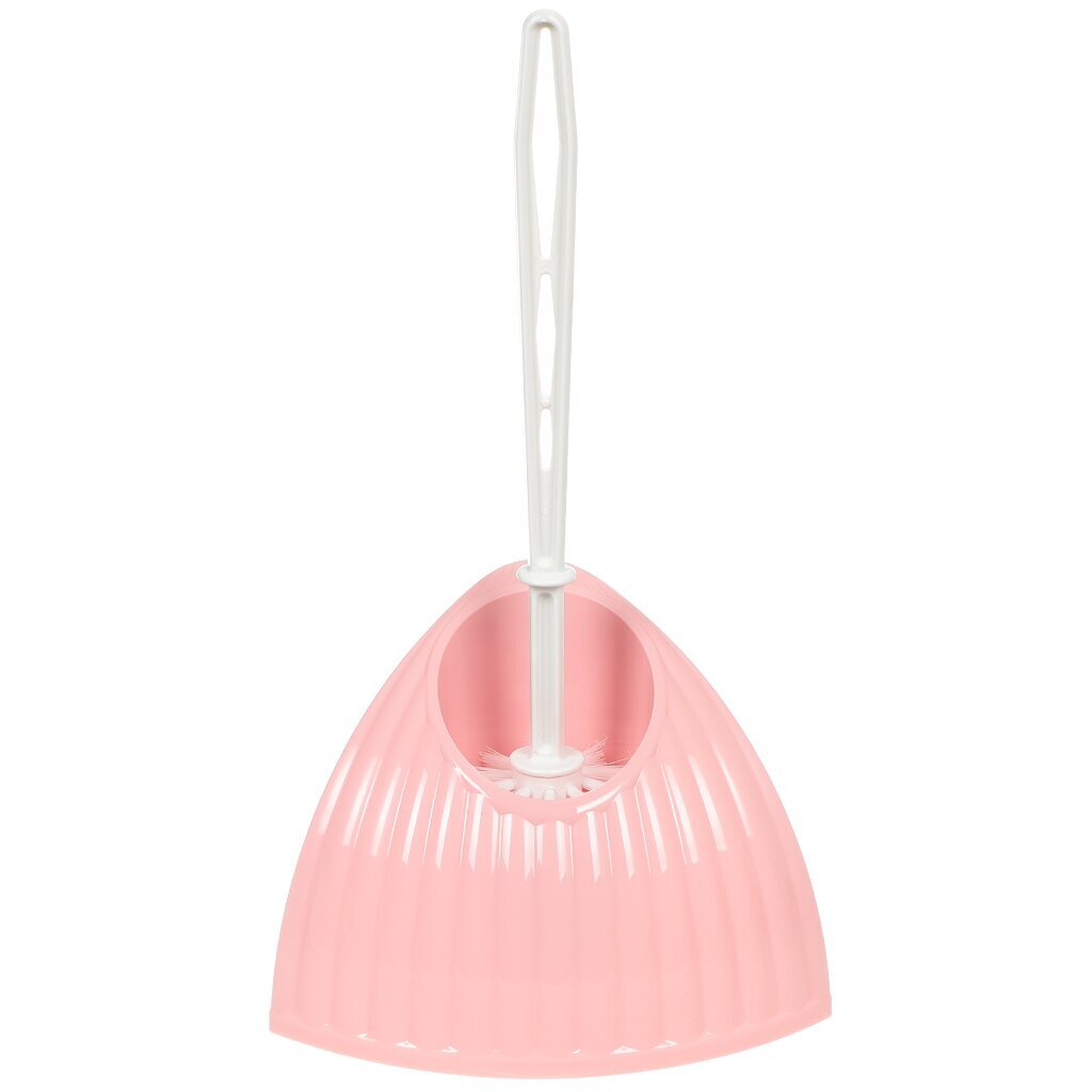 Ерш для туалета Berossi, Laguna, напольный, пластик, нежно-розовый, АС 37363000